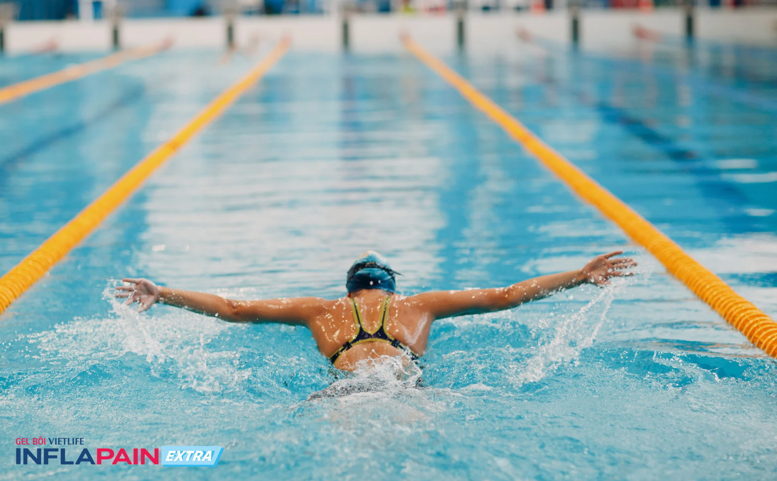 Các vận động viên bơi lội rất dễ gặp chấn thương vai